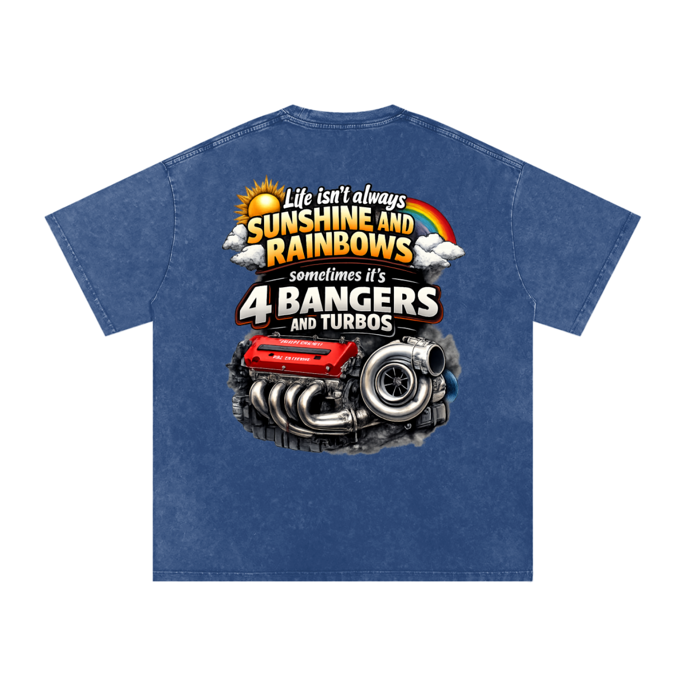 4 Bangers and Turbos Vintage T-Shirt