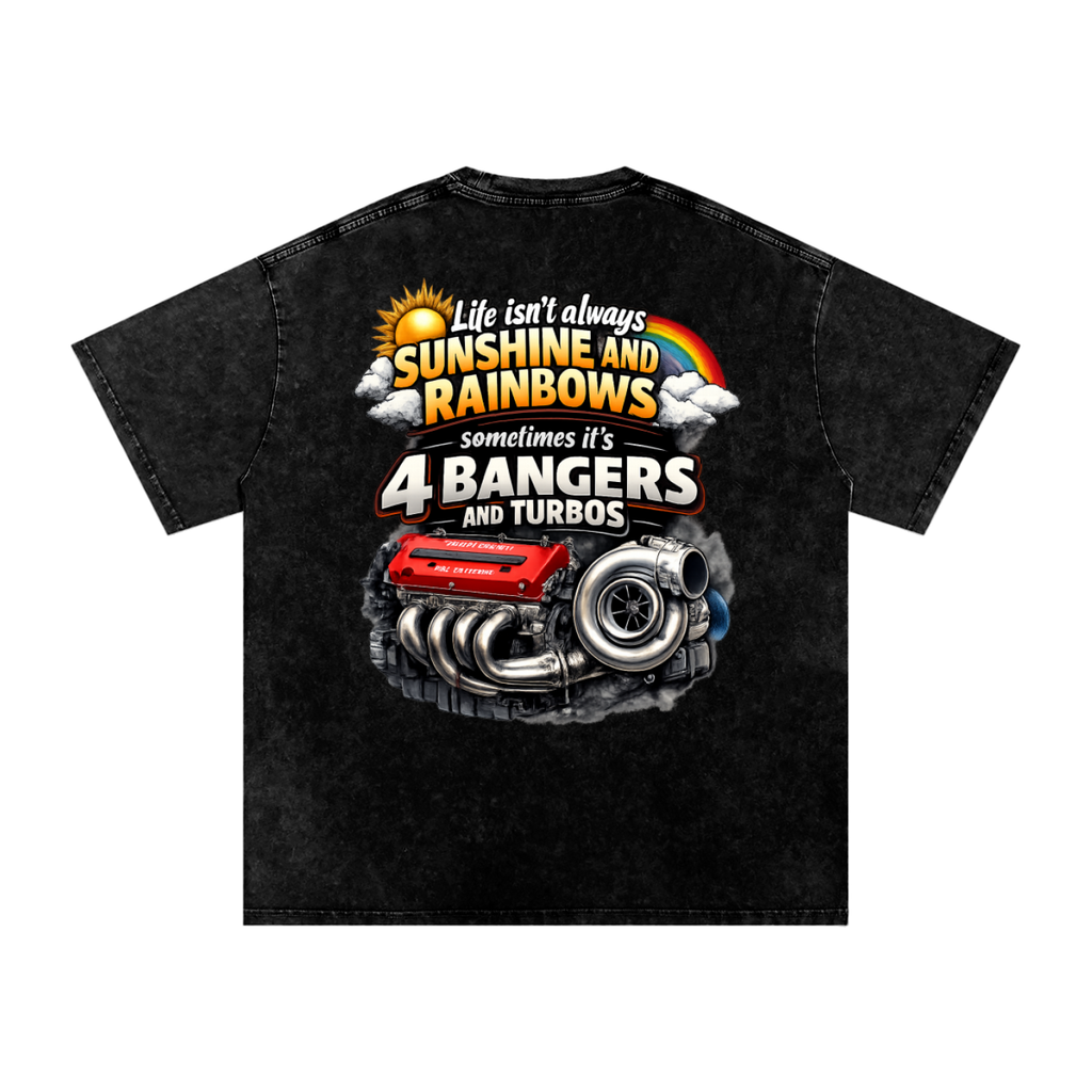 4 Bangers and Turbos Vintage T-Shirt